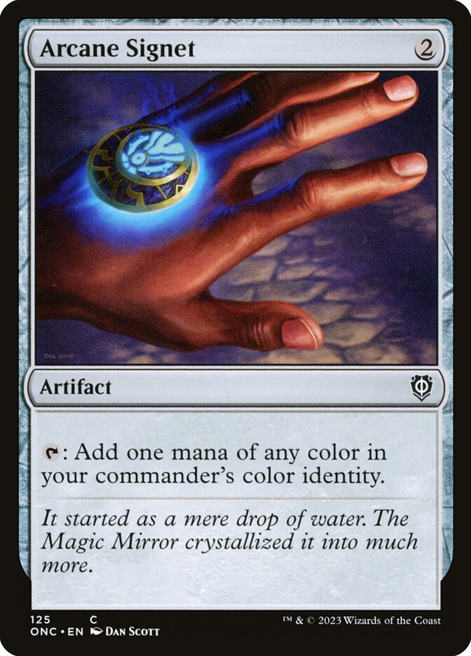 Arcane Signet card front