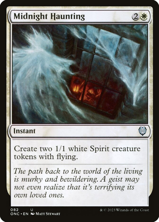 Midnight Haunting card front