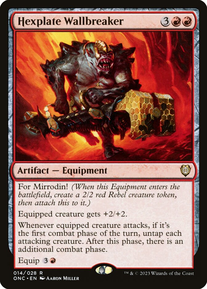 Hexplate Wallbreaker card front