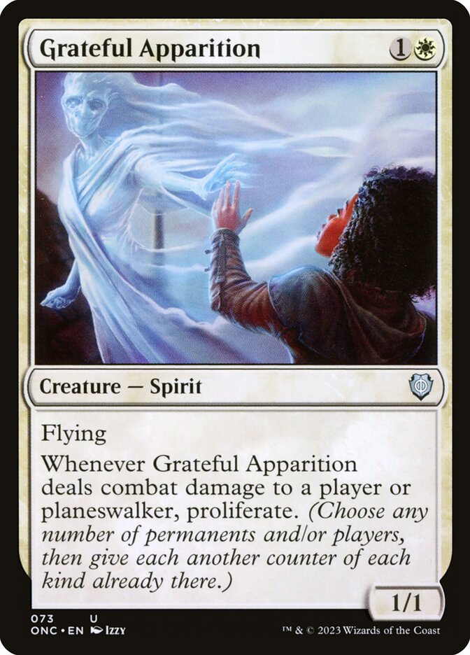 Grateful Apparition card front