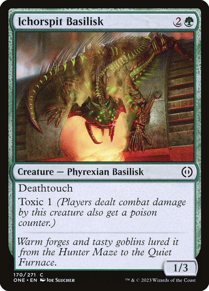 Ichorspit Basilisk card front
