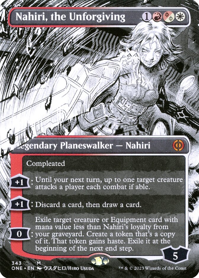 Nahiri, the Unforgiving card front
