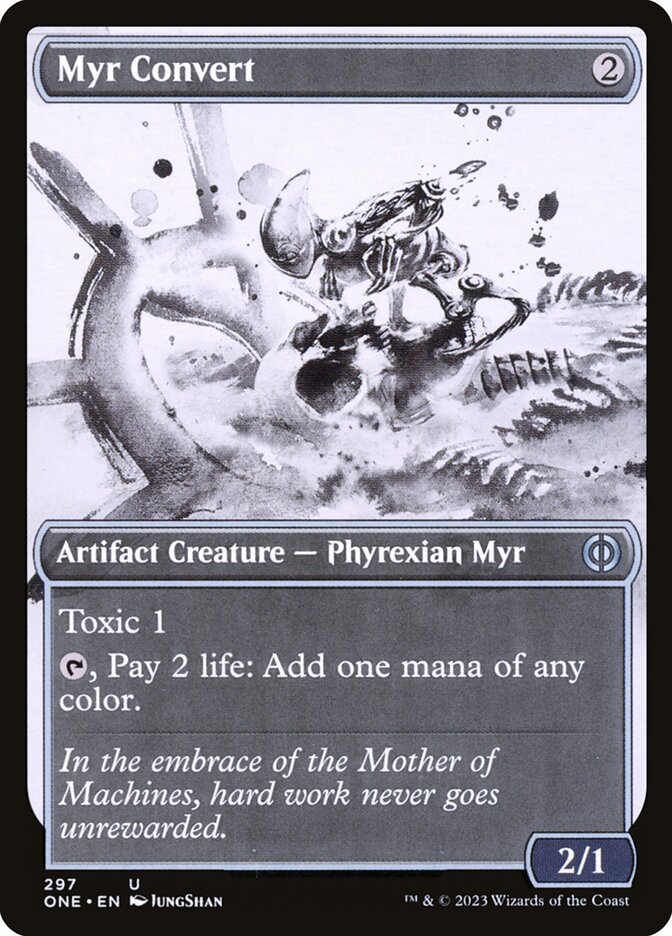 Myr Convert card front