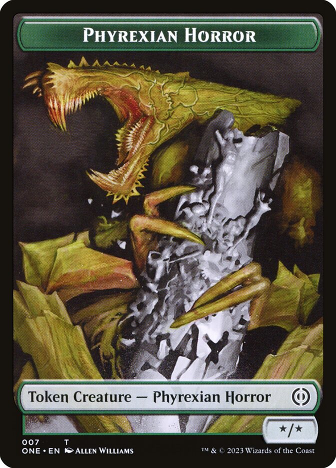 Phyrexian Horror card front