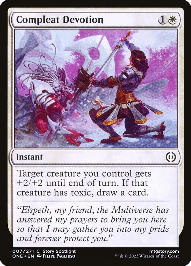 Compleat Devotion card front