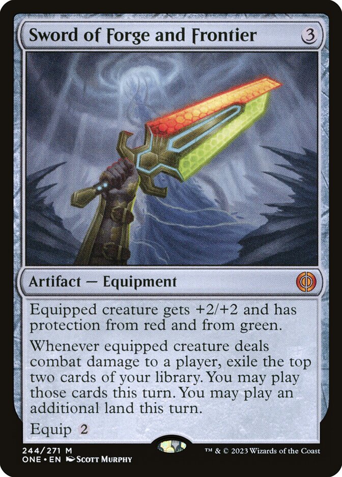 Sword of Forge and Frontier card front