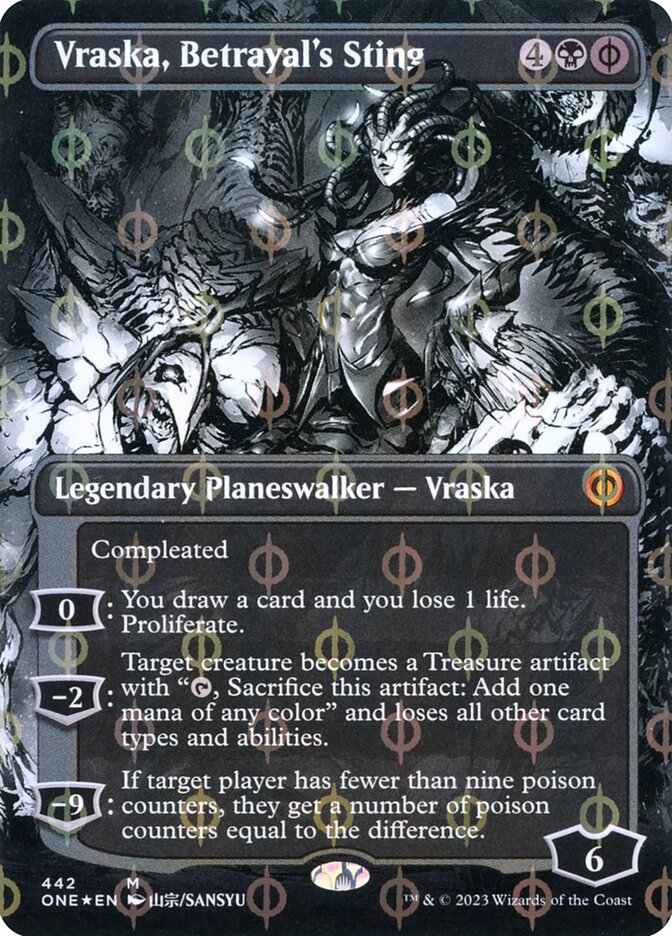 Vraska, Betrayal's Sting card front