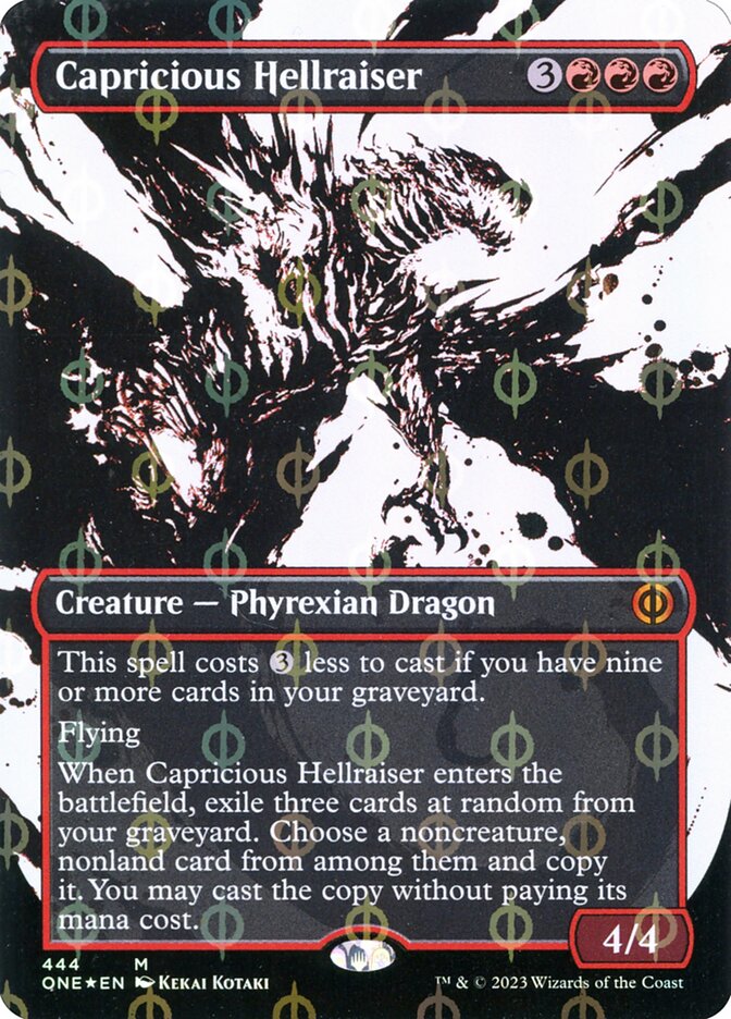 Capricious Hellraiser card front