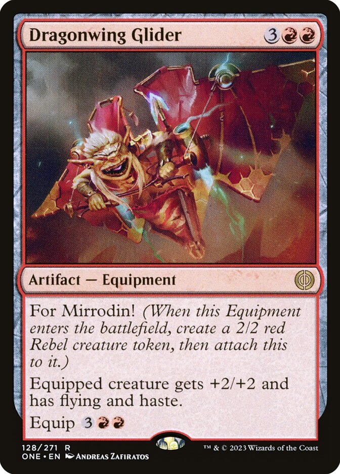 Dragonwing Glider card front