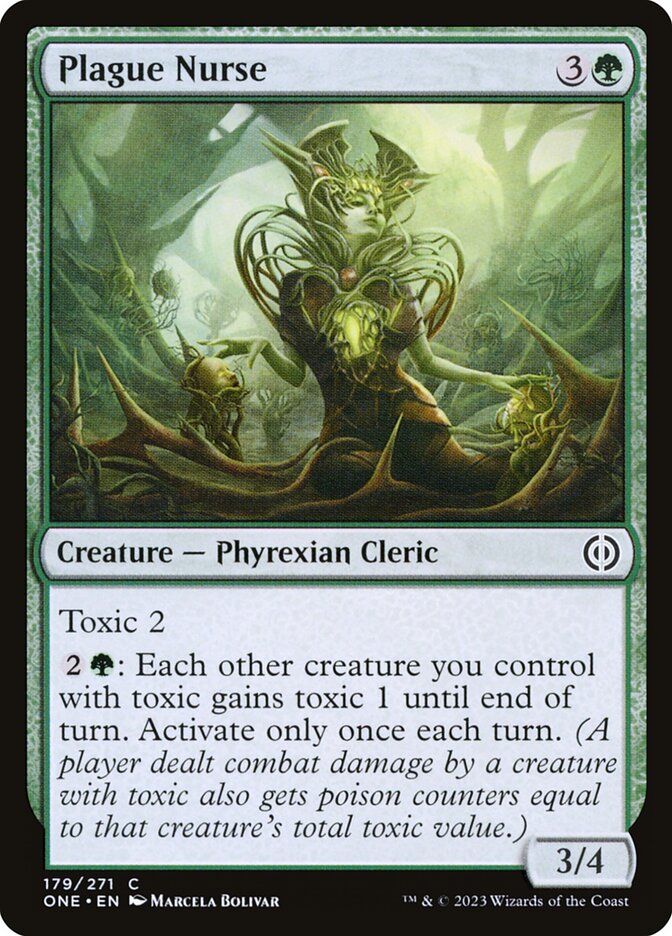 Plague Nurse card front