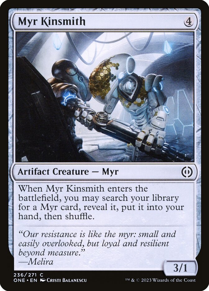 Myr Kinsmith card front