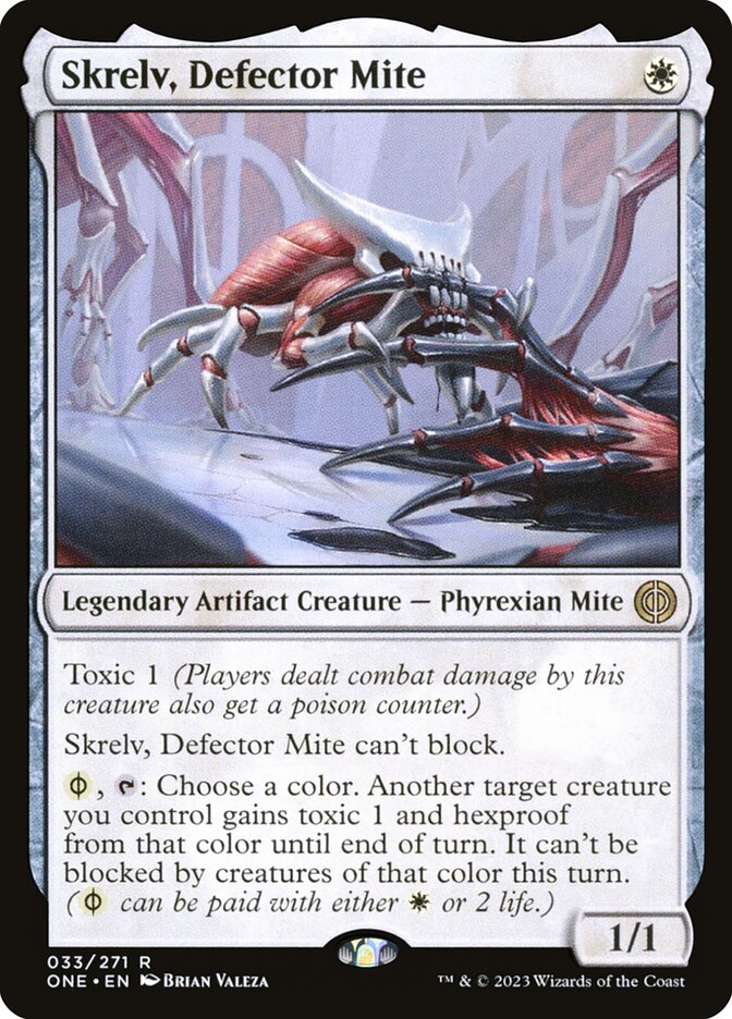 Skrelv, Defector Mite card front