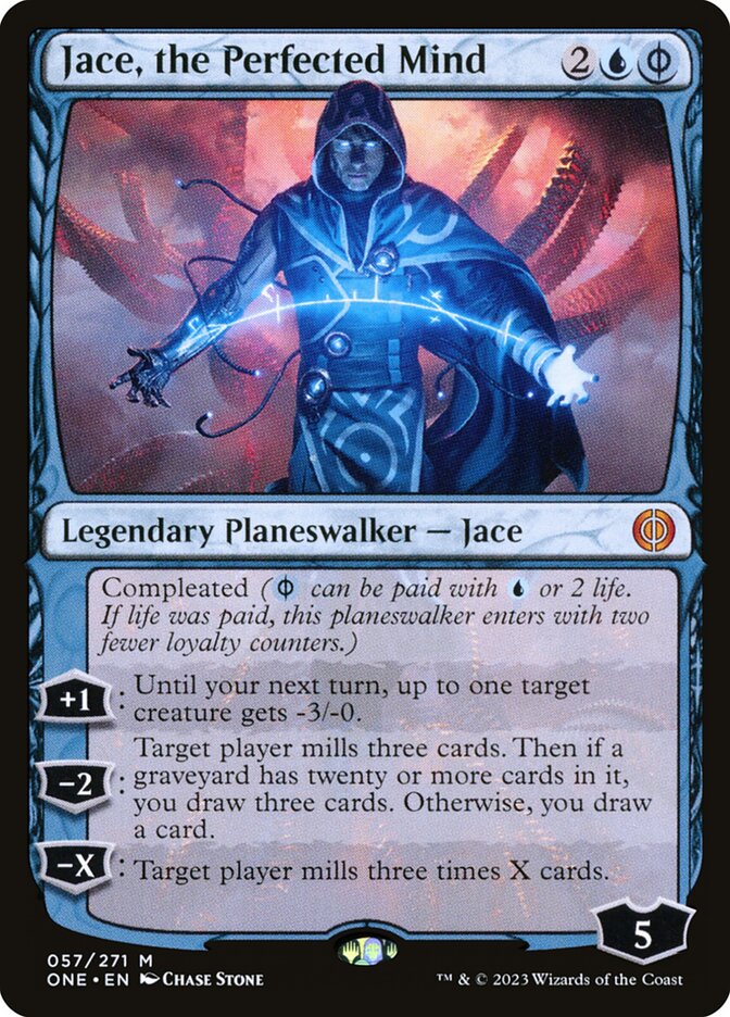 Jace, the Perfected Mind card front