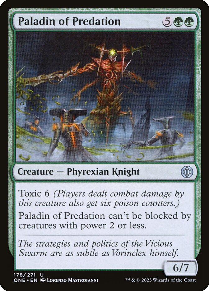 Paladin of Predation card front