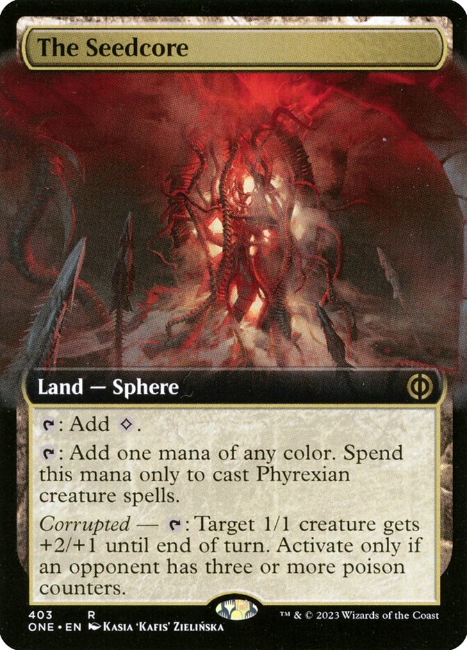 The Seedcore card front