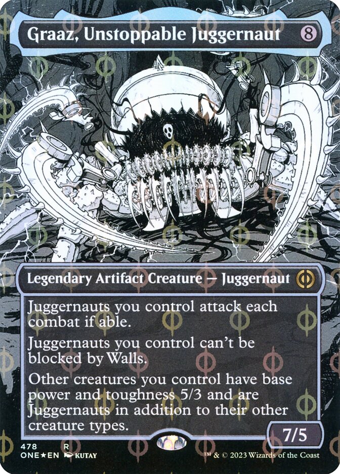 Graaz, Unstoppable Juggernaut card front