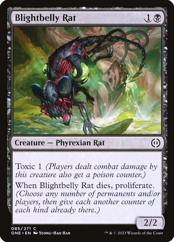 Blightbelly Rat card front