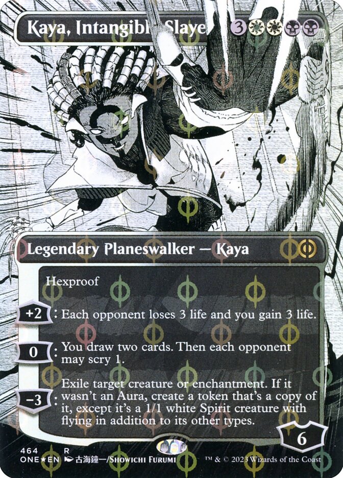 Kaya, Intangible Slayer card front