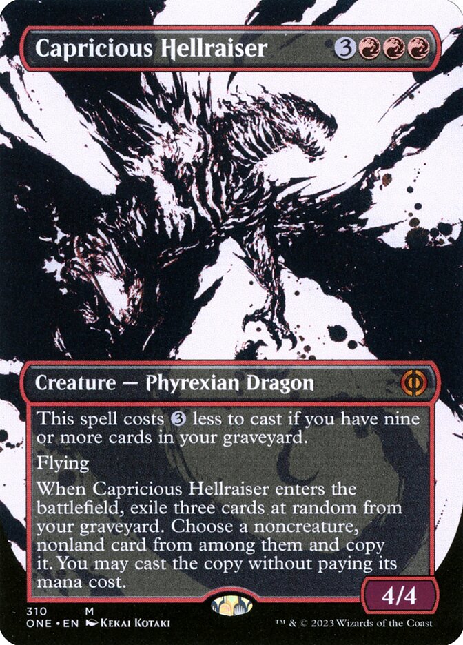 Capricious Hellraiser card front