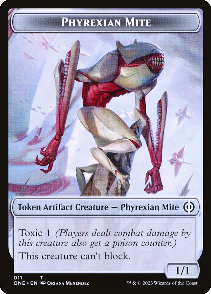 Phyrexian Mite card front