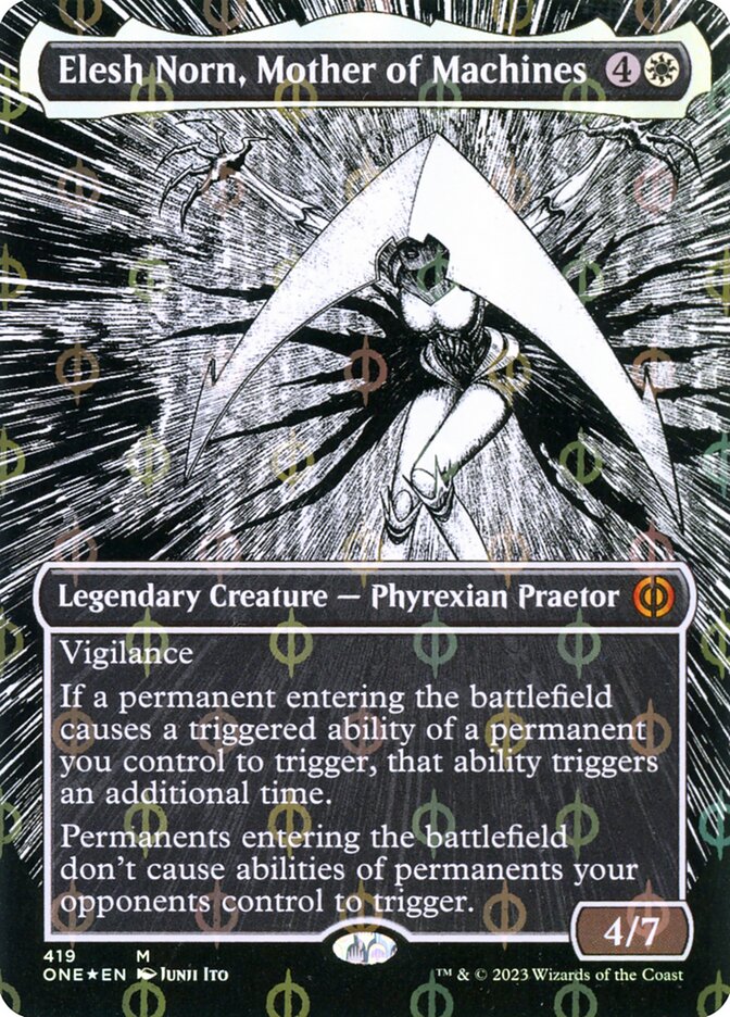 Elesh Norn, Mother of Machines card front
