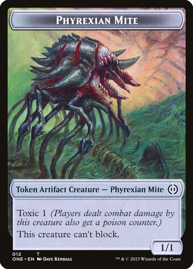 Phyrexian Mite card front