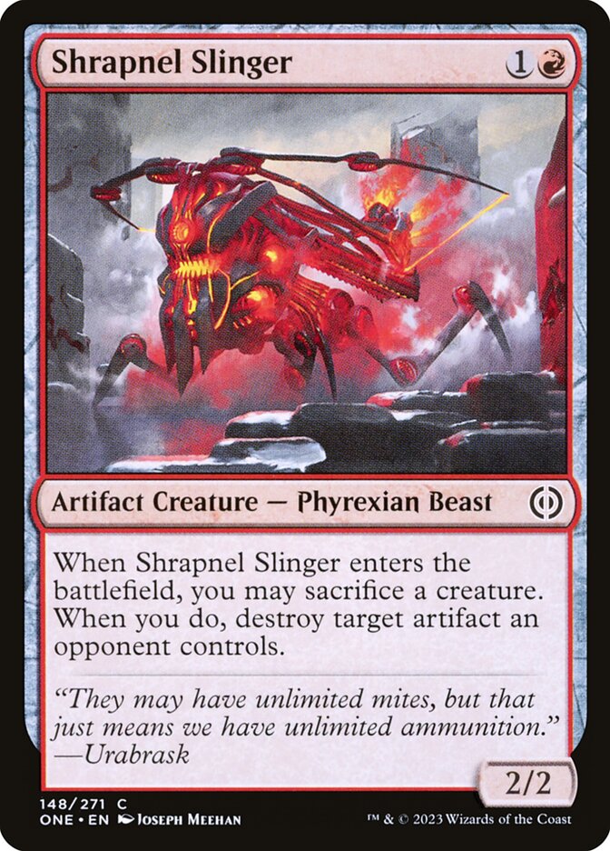 Shrapnel Slinger card front