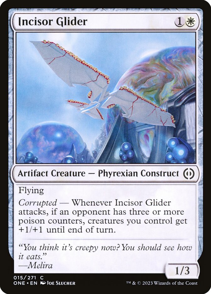Incisor Glider card front