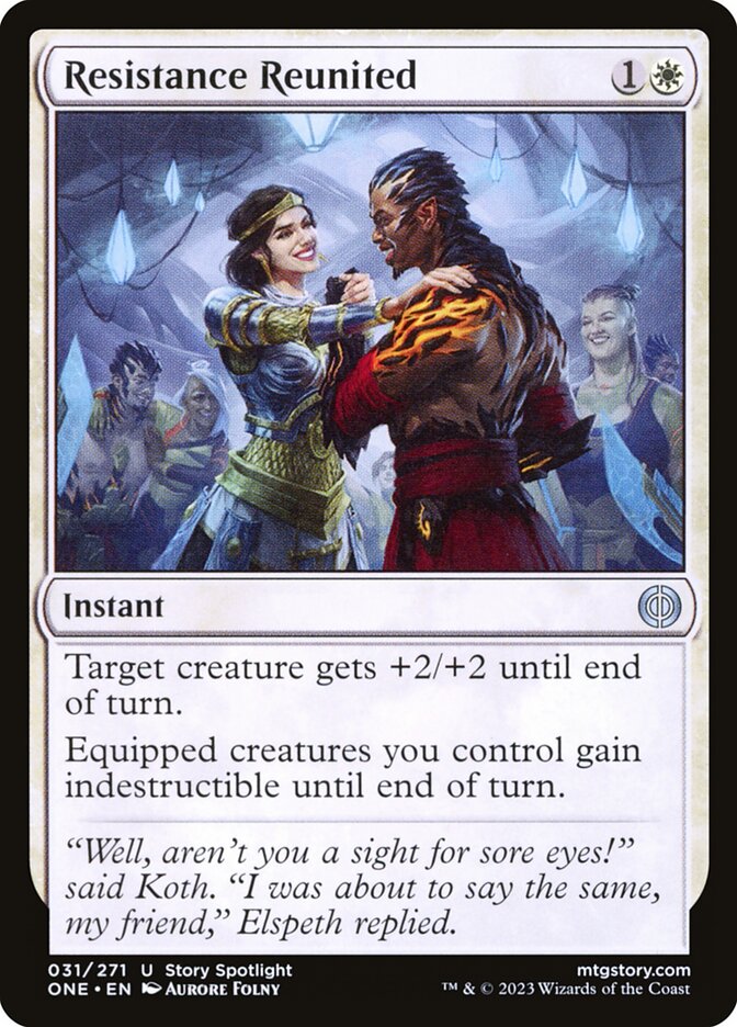 Resistance Reunited card front