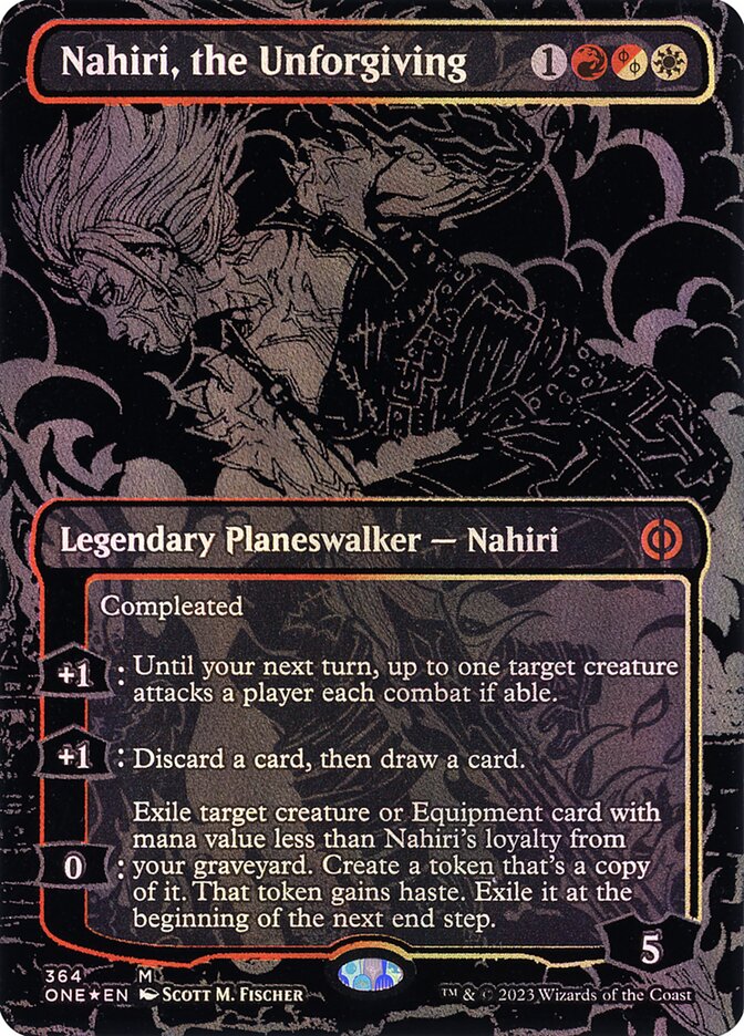 Nahiri, the Unforgiving card front