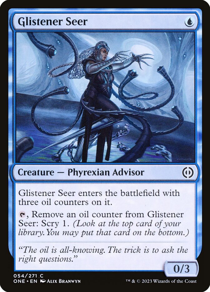 Glistener Seer card front
