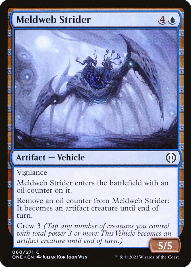 Meldweb Strider card front