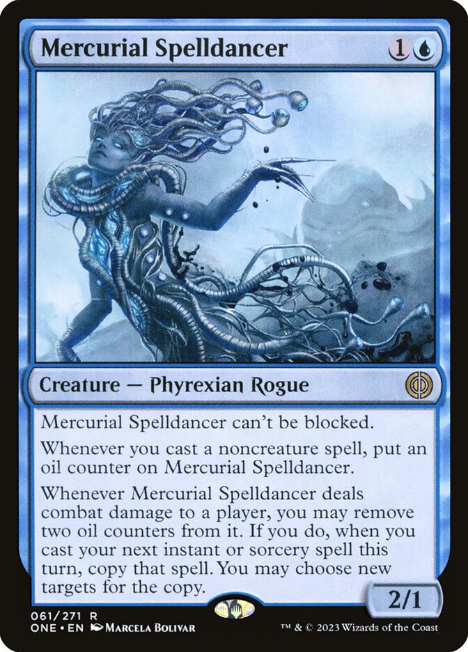 Mercurial Spelldancer card front