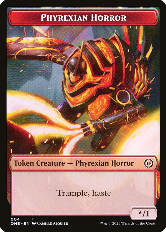 Phyrexian Horror card front
