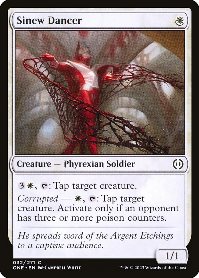 Sinew Dancer card front