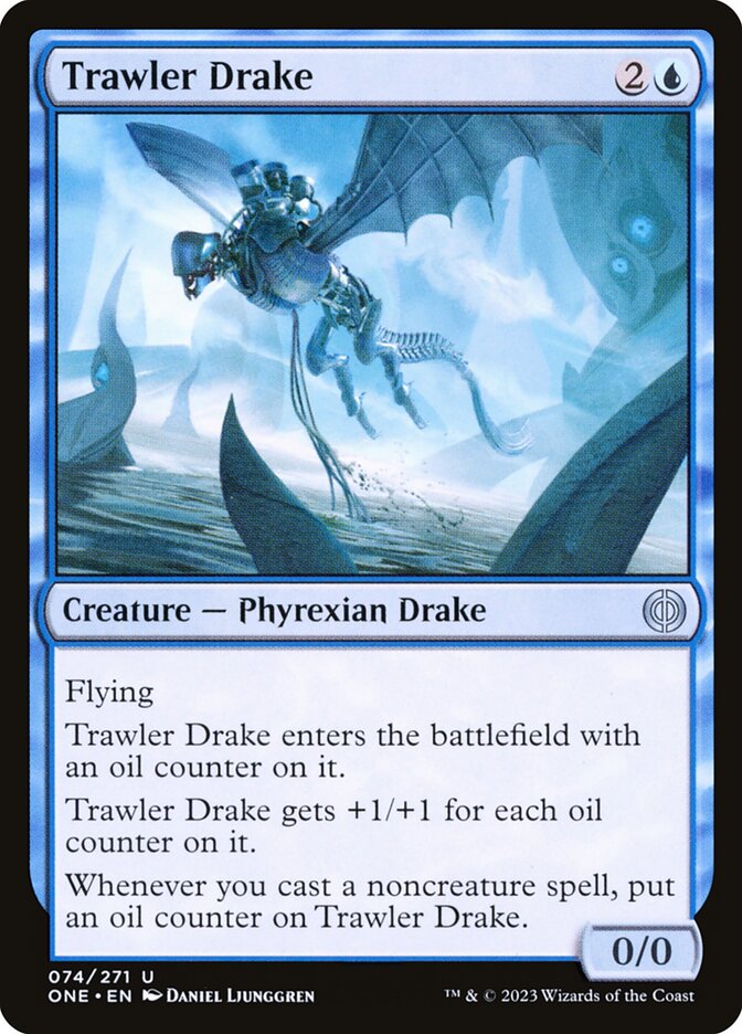 Trawler Drake card front