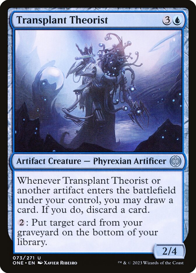 Transplant Theorist card front