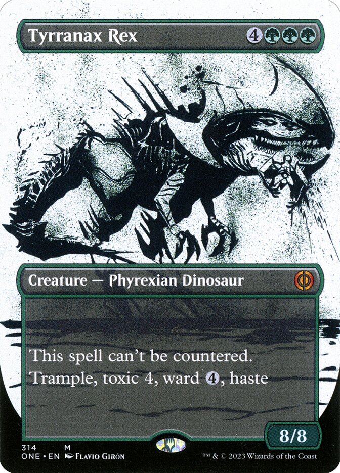 Tyrranax Rex card front