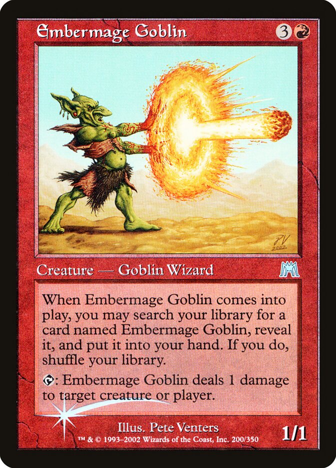 Embermage Goblin card front