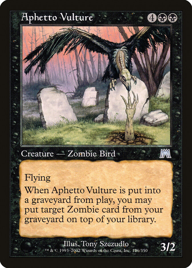 Aphetto Vulture card front