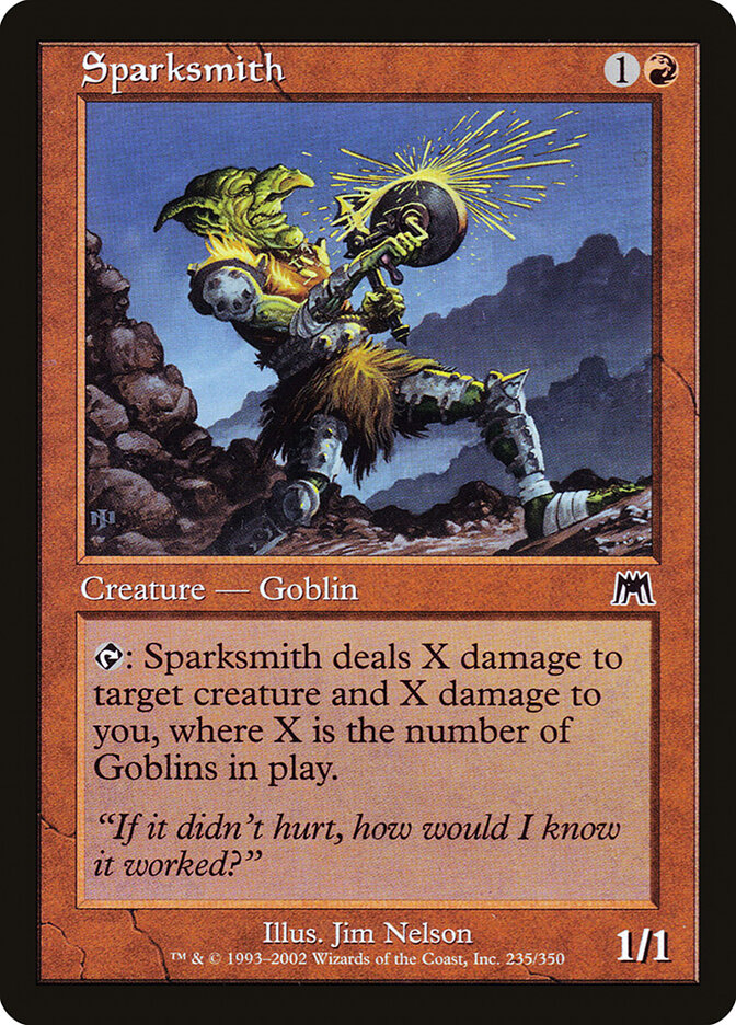 Sparksmith card front