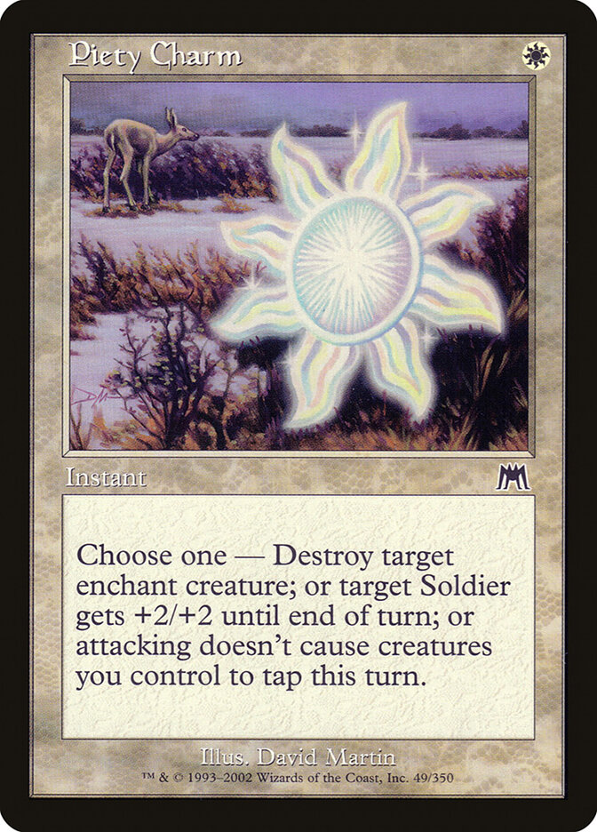 Piety Charm card front