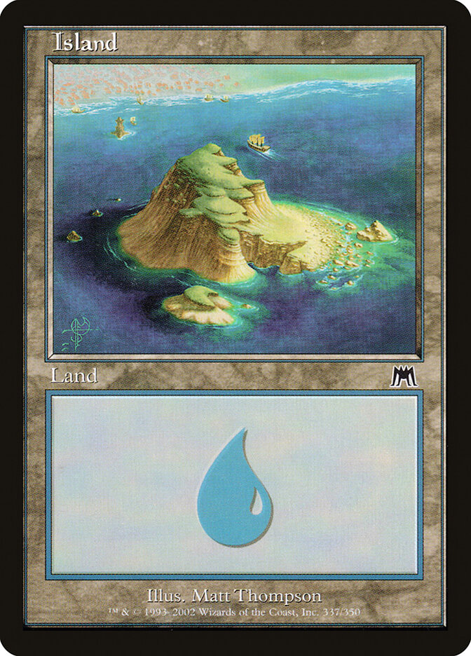Island card front