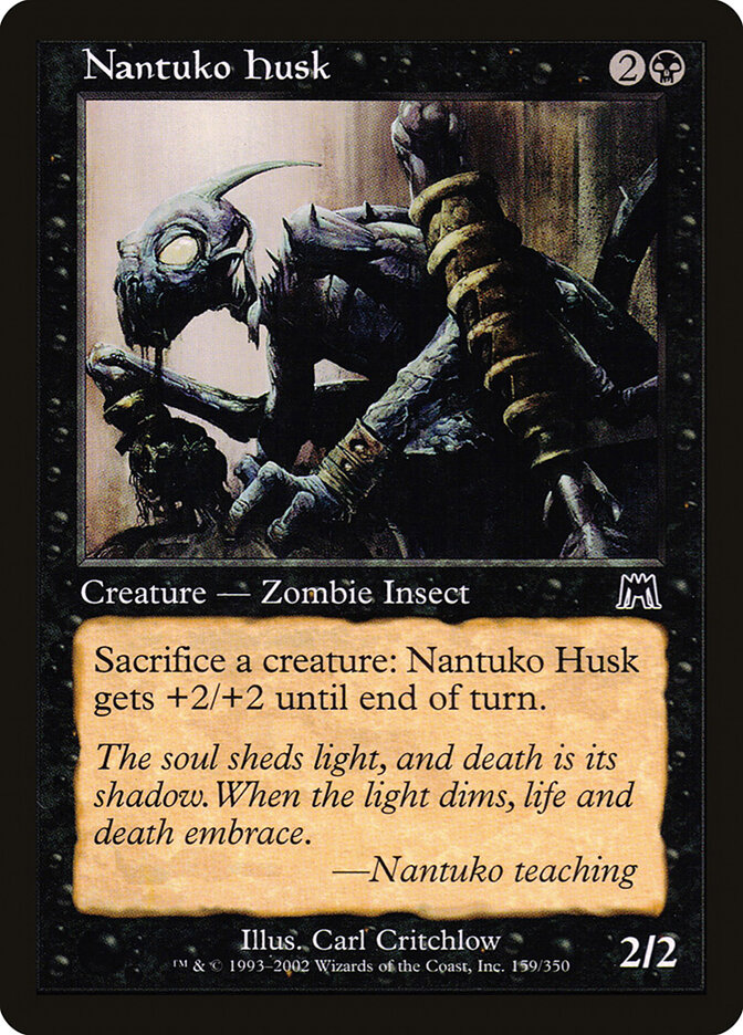 Nantuko Husk card front