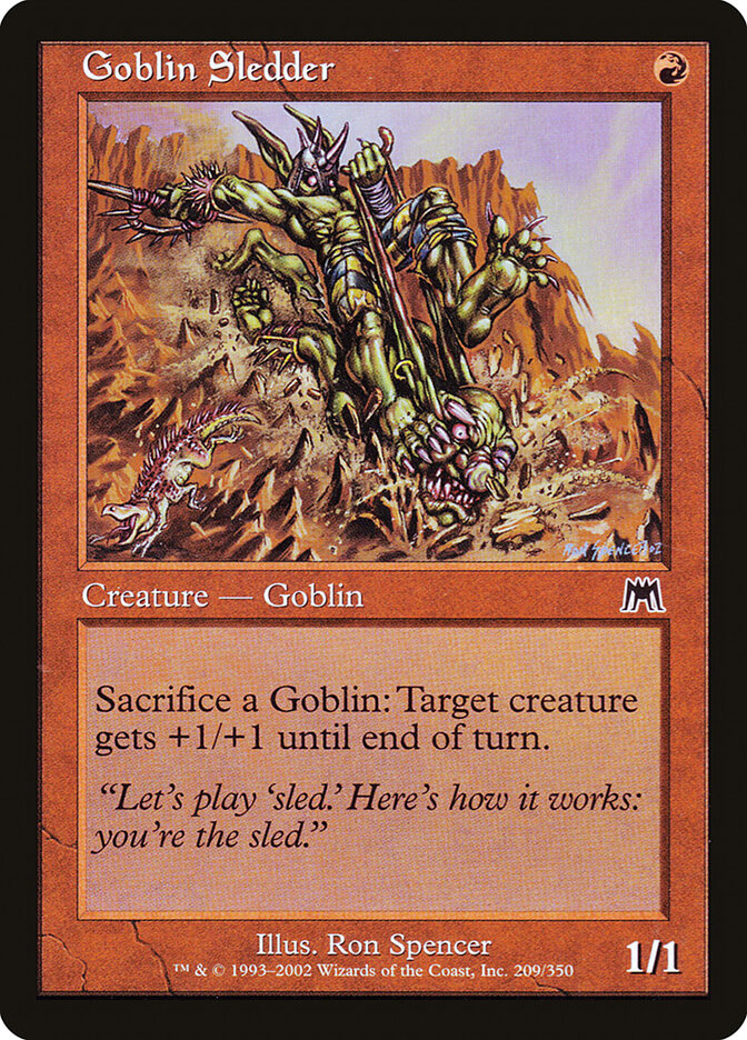 Goblin Sledder card front
