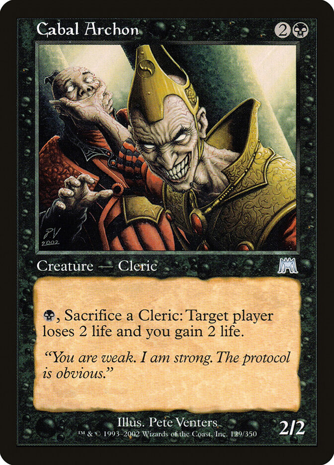 Cabal Archon card front