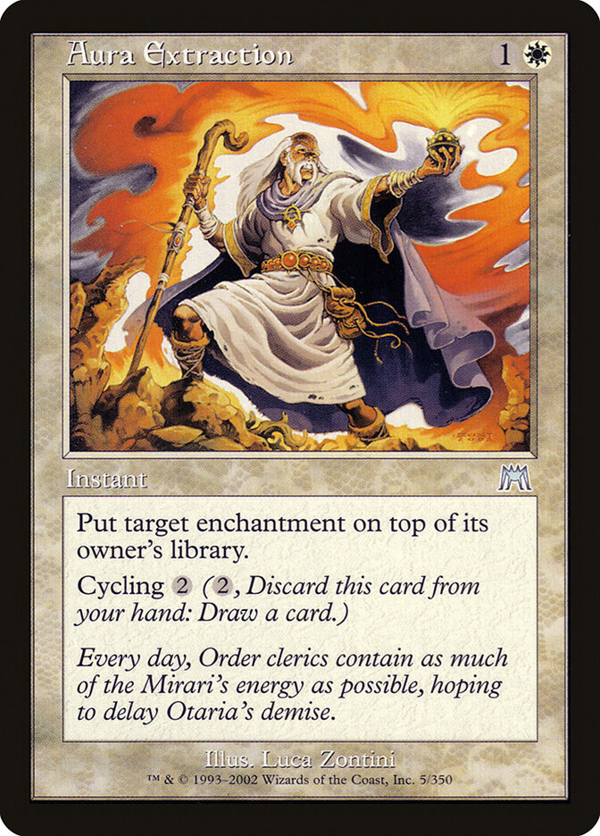 Aura Extraction card front