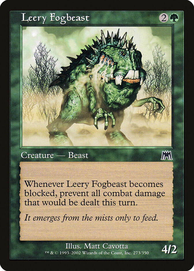 Leery Fogbeast card front