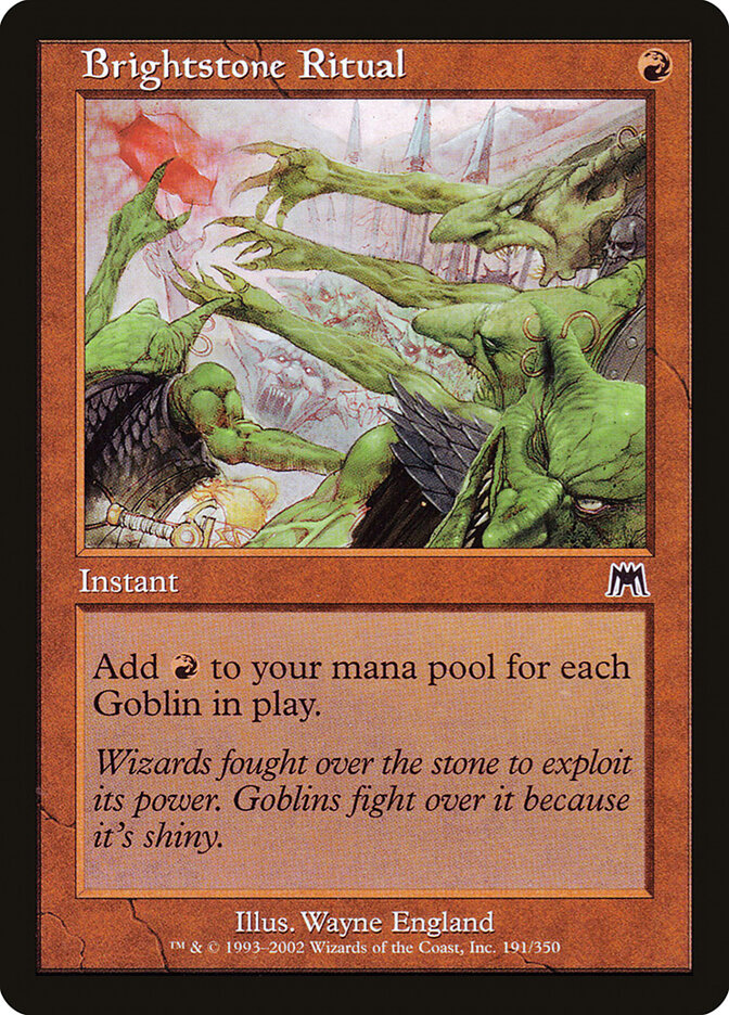 Brightstone Ritual card front