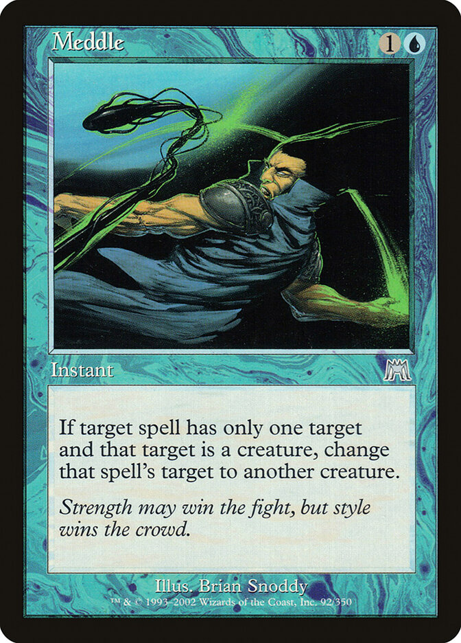 Meddle card front